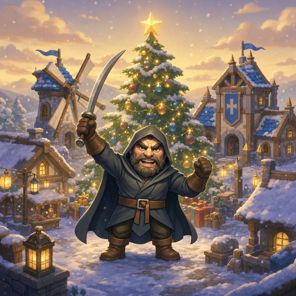 Christmas event art