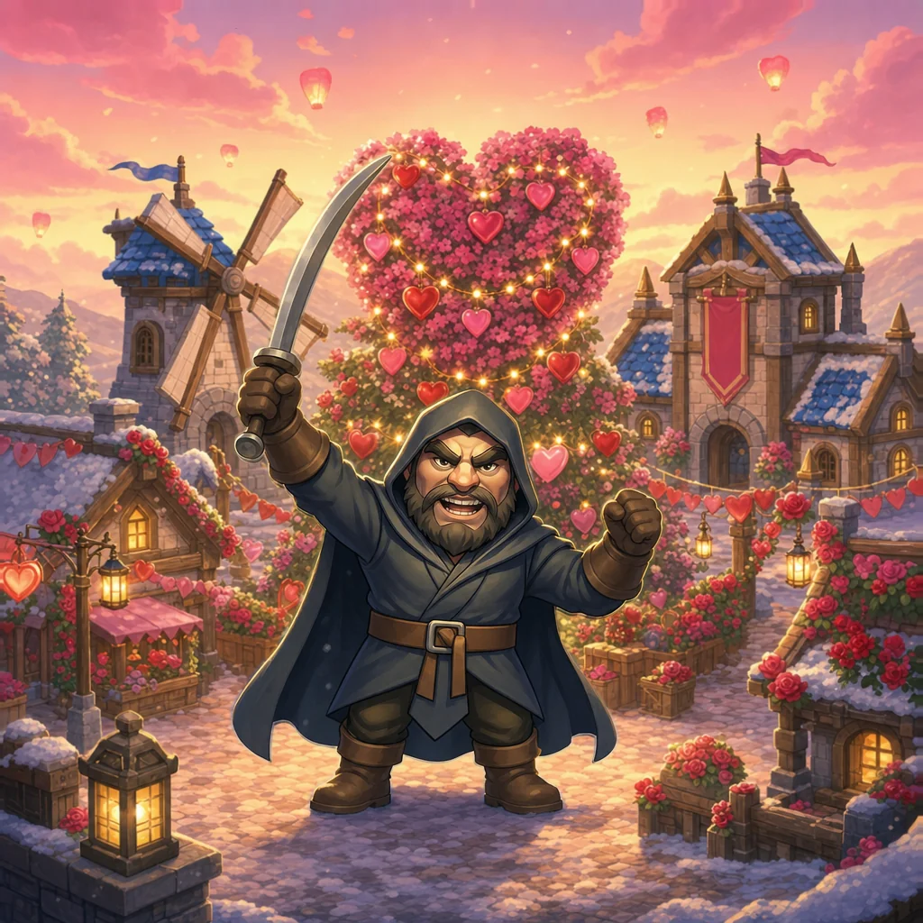 Valentine's event art